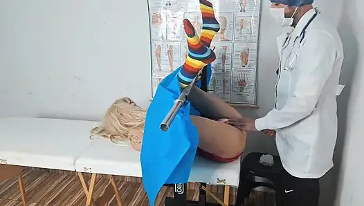 Jinekolog filme alındığını bilmiyordu!