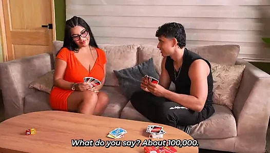 Board game turns into more fun after a great fuck - Issane & Angel Cruz