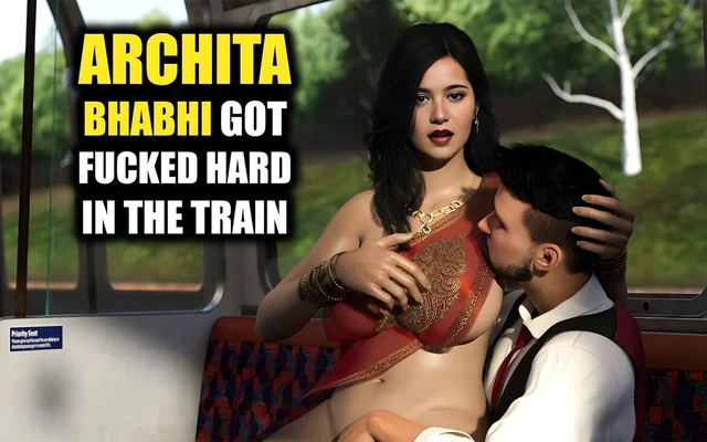 Indian Desi Sexy Archita Phukon Fucked by a Stranger on Train