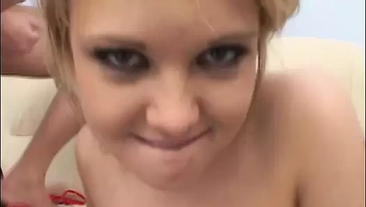 tatlı alman kız alır onu yüz kapalı ile birden fazla Gonzo