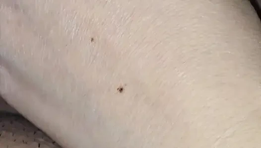 Step mom handjob step son dick in erection and let him unfinished when husband comes home