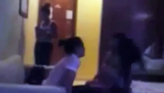 motelde seks partisi