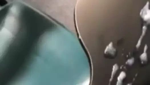 College Guy Jerks Off on Desk