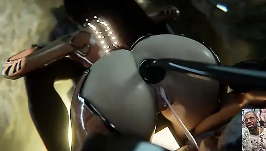 Eve büyük zenci yarağını gırtlağına kadar alıyor, chun-li sert bir yarağı gırtlağına kadar alıyor, Mai taşaklarını emiyor