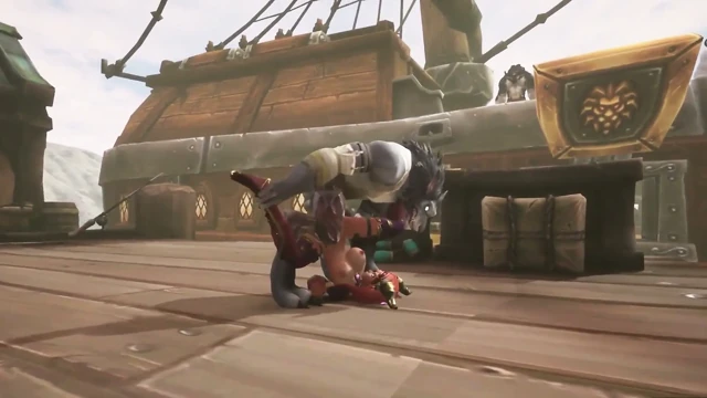 Kızıl saçlı elf ve kurt adamla limanda bir gün: warcraft parodisi