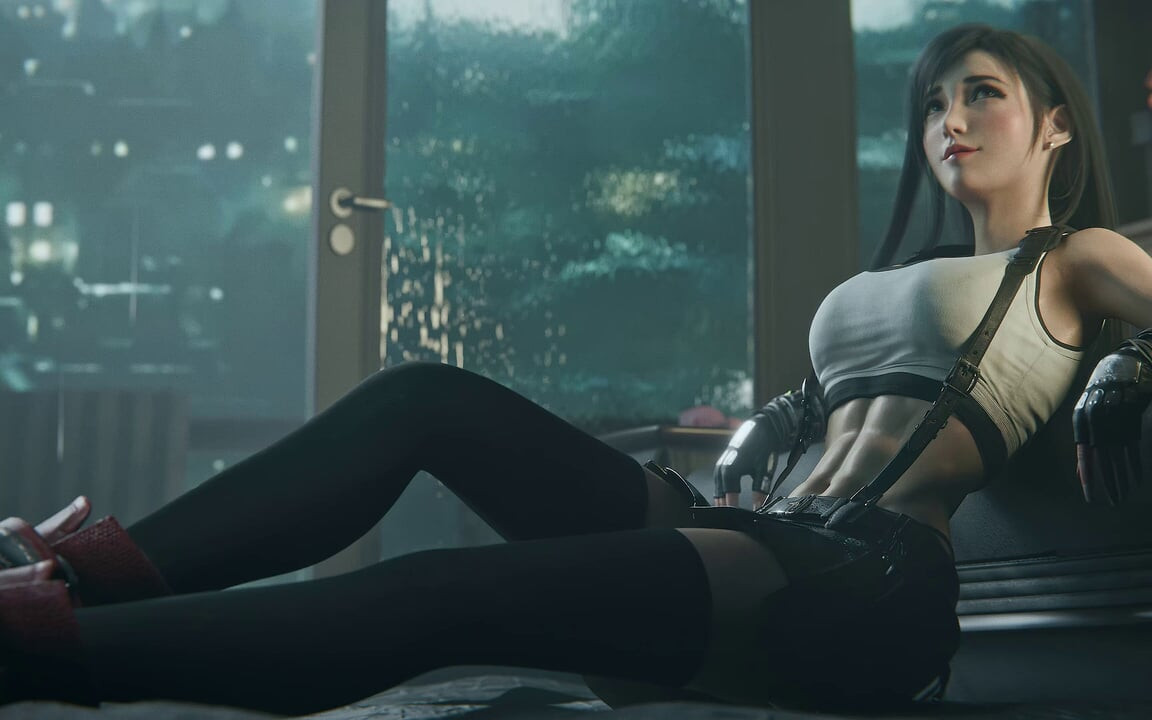 Tifa Lockhart iyi kız orgazmını parmaklıyor 3 boyutlu animasyon hentai ff7 sansürsüz için 10'a 0 geri sayım 3d