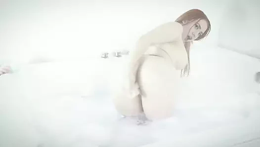 30 yaşındaki Colombiana banyo yaparken kendine dokundu