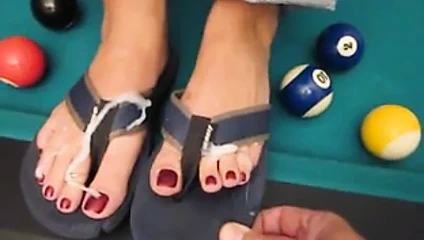 parmak arası terlik geri sayım üzerinde Cum