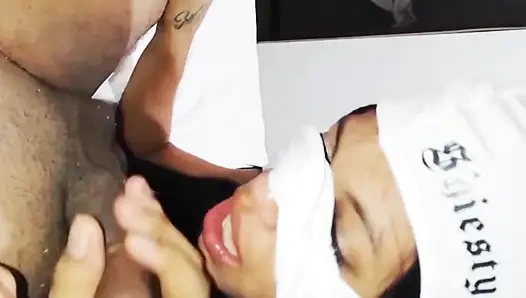 Üvey kız kardeş oral seks derlemesi