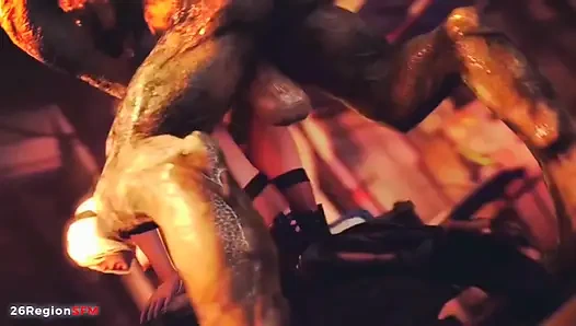 Canavarlar için 2b fahişe