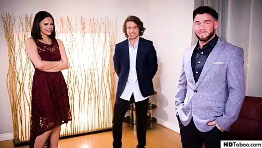 Üvey kızkardeş ve erkek kardeş gizli bir ilişki yaşadı