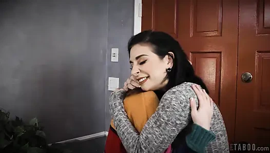 Saf tabu nedime Jane Wilde düğünden önce üvey kız kardeş Joanna Angel'ın kocasını çalmaya çalışıyor