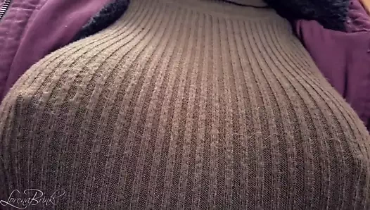 Boobwalk, yeni ceket, örme kazak