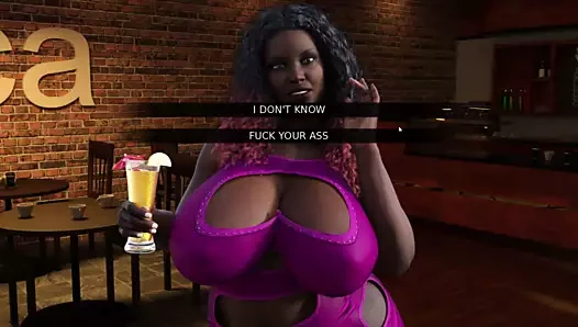 Tombul tatiller - güzel abanoz milf ve genç üçlü (4)