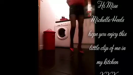 Michelle in kitchen