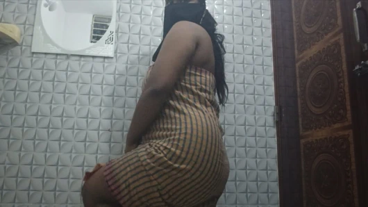 Desi girl shower bathroom