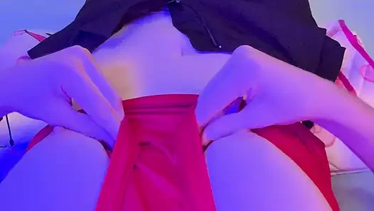 Ağzına boşalana kadar gelip beni parmakla