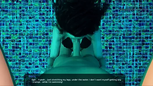 B&amp;z-mc-44- ağzına beklenmedik sualtı boşalmak