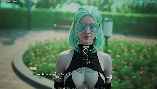 Shamandev'in arzu gölgeleri - kolej cosplay etkinliği, sınıf mastürbasyonu 61