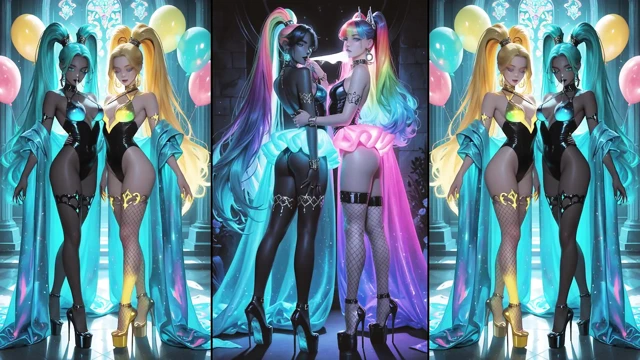 Animeler boşalıyor, öpüşüyor ve yutuyor