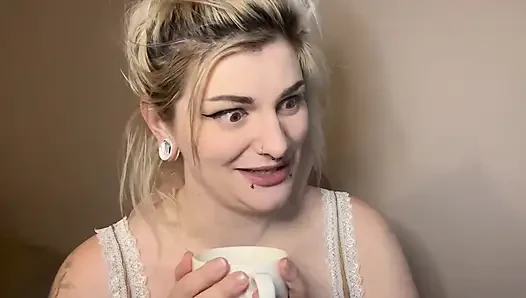 Yakın çekim Smiles ve Chatting