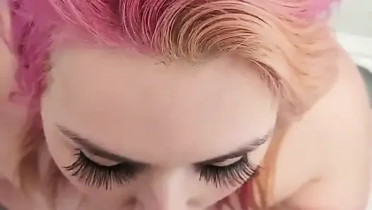 Oral seks ve yüze boşalma - Mandy Foxxx ve Seb Fox