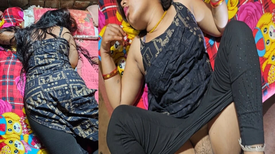 Invited the village girlfriend to my house and fucked my girlfriend's blonde pussy all night, it was a lot of fun to fuck my black cock