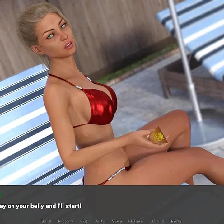 Masumiyet meleği: havuz başında üstsüz masaj bölüm 11