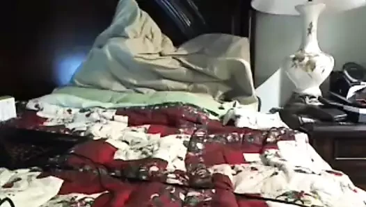 Dede kameraya boşalıyor