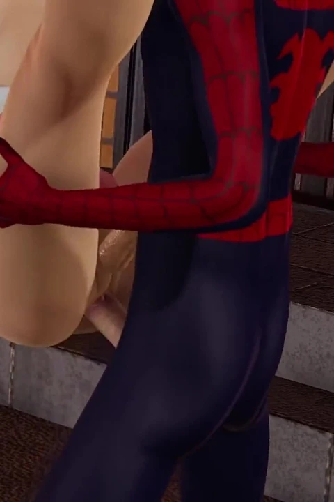 Futa Mary Jane, Spider-man'e Oral Seks Yapıyor Ve Sonra Sert Bir Şekilde Sikiliyor.