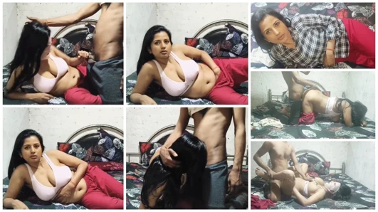 Sezon 110. Amisha yenge büyük göğüslerini üvey erkek kardeşinin önünde açıyor