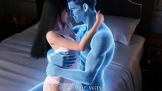 A lonely young beauty is haunted by a handsome ghost at night
