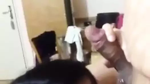 Seksi Hint kız emme çük arasında ona patron