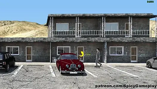 Willy D'nin maceraları: yabancı kızını sikerken gavat banyoda saklanıyor bölüm 80