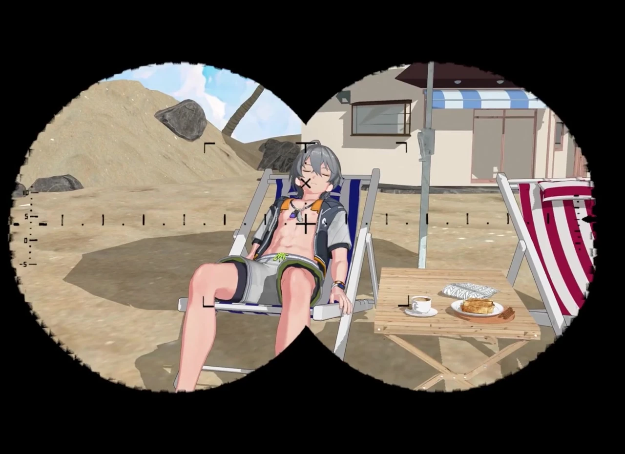 Zenless Zone Zero – Vivian’s Secret Beach Sex with Wise Seductive Moans – 3D NSFW Animation