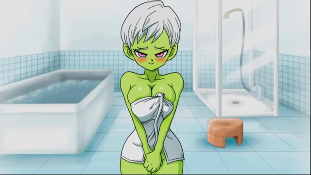 Ejderha topu kayıp bölüm - güzel Cheelai broly'nin yarağıyla oynuyor