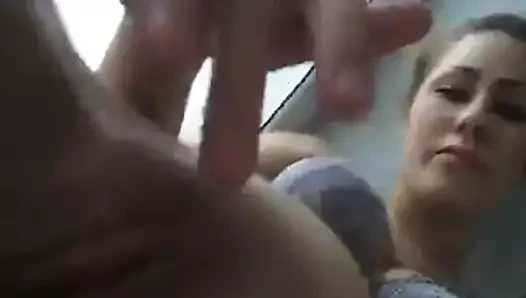 Hemşire tanya ve ona sulu cumshot