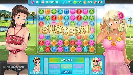 Huniepop 2 - çifte randevu - loveskysan'ın 10. bölüm amcık yalama sanatı