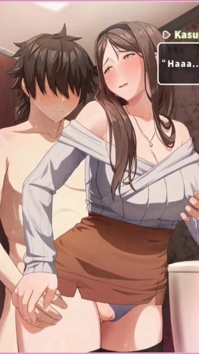 Hentai oyunu - Summer Clover Kasumi misyoner pozisyonunda, memeyle muamele ve domaltarak sert sikiliyor | Klip 2