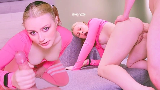 At kuyruklu masum genç, kişisel antrenör tarafından baştan çıkarıldı ve dövüldü ve doğal proteiniyle beslendi.