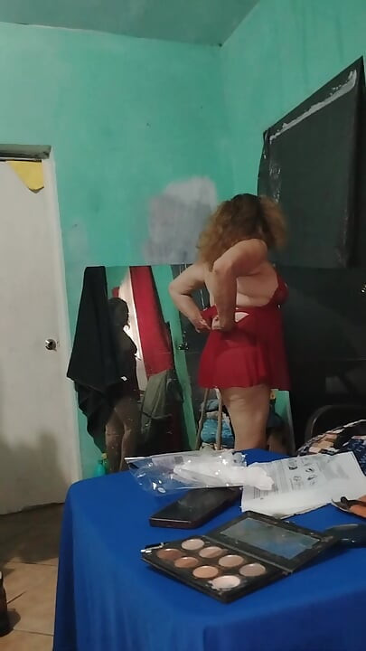 Mother in lingerie 3