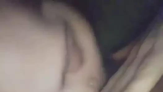 Müşterilerimden birini emiyor