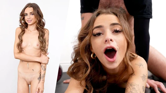 Fit18 - nikki nicole - genç kız gibi 100lb minyon ve sıska bir bebeğin içine boşalıyor - 60 fps bakış açısı