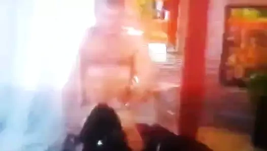 Pvc bayanlar almak o sert içinde kedi