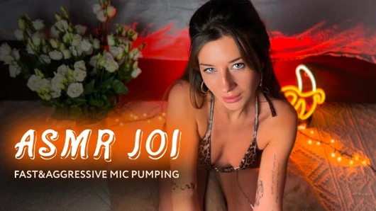 ASMR 31 TALIMATı. Tutkulu amcık hızlı ve agresif mikrofon yarağını pompalıyor. Amy Haze