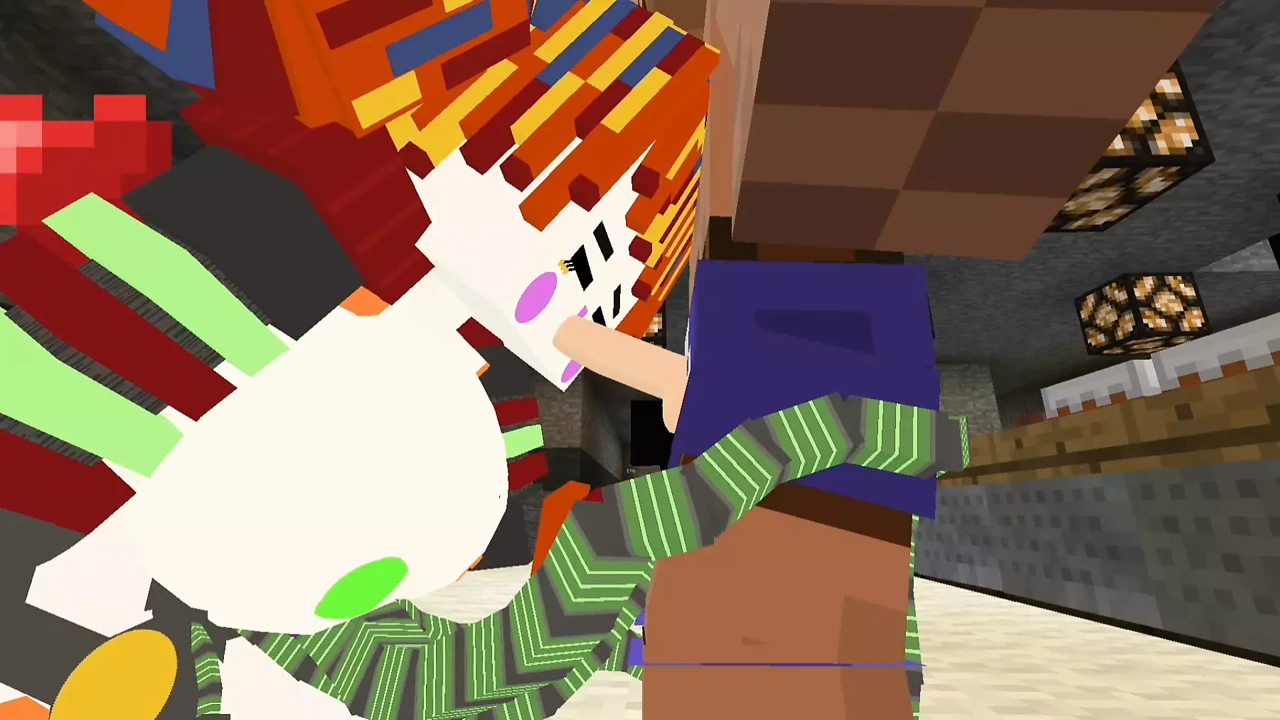 Minecraft Jenny Mod Fapcraft: Fazclaire's Night FNAF Scrapped Babe giving me a blow job
