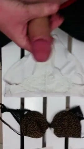 işçi kadın underware üzerinde Cum