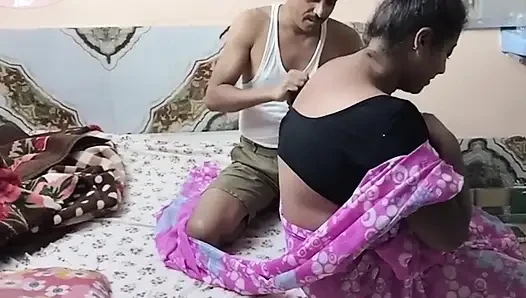 Yatak odasında karı koca romantik chodai