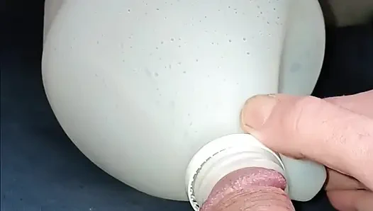 Bottle Peeing in A Storage Unit