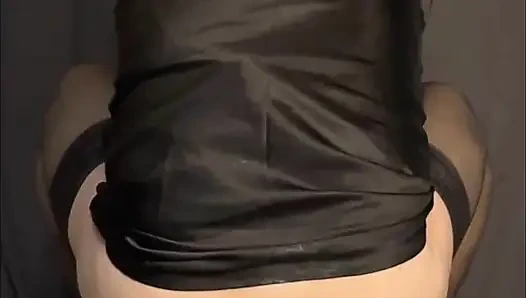 arkadan, ağır çekimde çömelme